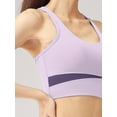 thumbnail image 3 of PISONIC Two-Piece Women's Sportswear, Color-Blocked Outfit, Tight-Fitting And Butt-Lifting, Fitness Yoga Suit Set., 3 of 6