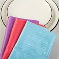 thumbnail image 6 of Glass Cleaning Cloth Thickened Microfiber Towel | Fish Scale Absorbent Scouring Pad | Reusable Durable Kitchen, Glass, Car, Table Surface Cleaner | Super Absorbency, Easy Wash, 1 Pack, 6 of 9