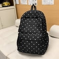 thumbnail image 4 of Cute Polka Dot Laptop Backpack Large Capacity Travel Backpack Lightweight Bookbag for Female Elementary & Middle Students, 4 of 4