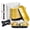 Black Gold, variant on 50 PACK Mini Cake Pans with Lids and Spoons,Rectangular Aluminum Foil Bread Pan,Mini Loaf Pans and Food Containers with Lids(Pink,6.8oz)