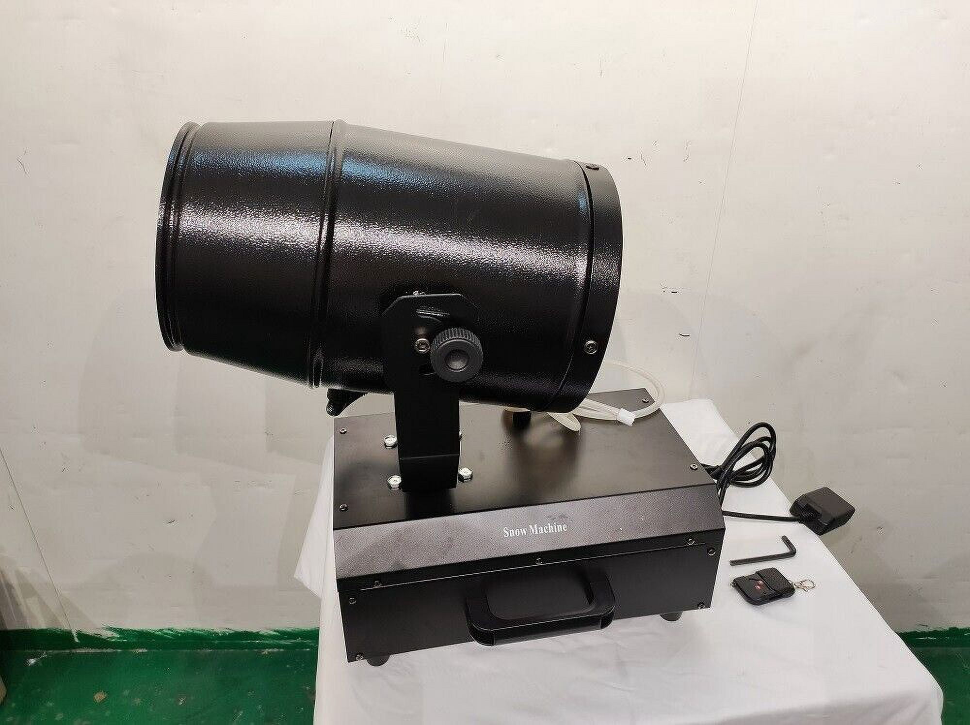 1800w Swing Snow Machine Moving Head Party Jet Snow Maker Wedding indoor Events