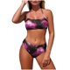 thumbnail image 3 of TaTaai V Neck Suspender Bikini Set, Women's Removable Padded Bra Swimsuit, High Cut Design for Beach and Pool Vacations Gift, 3 of 7