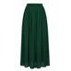 thumbnail image 4 of Moda mujer Primavera Verano cinturón botón cremallera cintura alta sólido Retro falda mujer plisado Wmkox8yi FGJ2633, 4 of 8