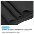 thumbnail image 3 of Uxcell Elastic Cuffs Ribbed Trims Cotton Fabric Knit Rib Stretch Tape Cuff Sleeve Waistband for Sewing Black 39"x8", 3 of 5