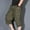 Army Green-1, variant on JingHai Cargo Work Shorts Men's 3/4 Capri Shorts Below Knee Cotton Casual Long Inseam Shorts Big and Tall Men Sports Pants with Multi Pockets Army Green 38