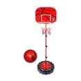 thumbnail image 1 of Paso familiar de baloncesto de baloncesto para niños Juego de meta de baloncesto portátil de juguete para niños Regalos para niños, 1 of 8
