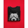 thumbnail image 3 of Pitbull Head . Sweatshirt Men -Image by Shutterstock, Male Medium, 3 of 4