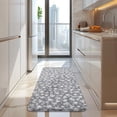 thumbnail image 4 of Gray Christmas Snowflake Pattern Kitchen Rug Mat,Kitchen Runner Rugs Non Skid Washable,Decorative Kitchen Floor Mats for Kitchen,Sink,Laundry,17"x47.2", 4 of 7
