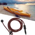 thumbnail image 4 of Paddle Leash, Light Weight High Strength Portable Kayak Paddle Bungee  For Canoe Brown, 4 of 8