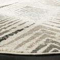 thumbnail image 3 of SAFAVIEH Amsterdam Earnestine Geometric Area Rug, Cream/Beige, 6'7" x 6'7" Round, 3 of 8