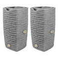 thumbnail image 1 of Good Ideas Impressions Riverwalk 50 Gal Rain Saver, Dark Granite (2 Pack), 1 of 10