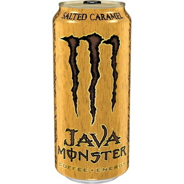 Monster Energy Java, Salted Caramel, Energy   Coffee, Energy Drink, 15 Fl Oz