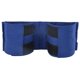 thumbnail image 5 of Reposapiés para silla de ruedas, correa de sujeción para piernas ajustable y antideslizante, cinturón de seguridad (azul, tamaño promedio), 5 of 14