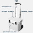 thumbnail image 2 of Hielera YETI Roadie con 32 ruedas Firefly, color amarillo, 2 of 9
