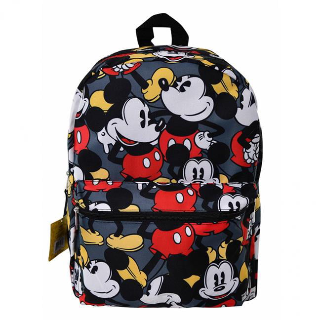Photo 1 of Disney Mickey Mouse All Over Print Backpack - 16 in.