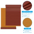thumbnail image 3 of Uxcell 54x19.7x0.05 Inch PU Leather Book Cloth, Soft Colored Faux PU Leather Sheets, Brick Red, 3 of 6