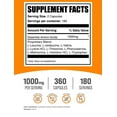 thumbnail image 2 of BulkSupplements Amino Acids EAA Supplement - 1000mg (360 Capsules - 180 Servings), 2 of 6