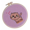 thumbnail image 4 of Kits de Inicio de de Animales de Dibujos Animados Estampados - Gato BLESIY Kits de inicio de perforadoras, 4 of 8