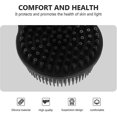 thumbnail image 5 of Cepillo suave del cuerpo del baño del silicón del depurador trasero de la ducha con los accesorios de la manija larga, 5 of 5