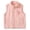 Pink, variant on YunPes Unisex Kids Micro Fleece Vest Full-Zip Sleeveless Stand Collar Jacket Tops Fall Winter Warm Layer Outerwear for Boys Girls