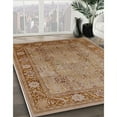 thumbnail image 2 of Ahgly Company Indoor Rectangle Mid-Century Modern Light Copper Gold Oriental Area Rugs, Swatch Sample, 2 of 6
