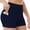 A1 Navy, variant on SAHFX Biker Shorts Women with Pockets,High Waisted Yoga Workout Gym Spandex Tummy Control Shorts,Yoga Shorts for Women Fitness Athletic Workout Running Shorts,Compression Shorts