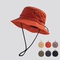 thumbnail image 4 of Women UPF 50+ Wide Brim Sun Hat, Breathable UV Protection Bucket Hat for Beach Travel, 4 of 5