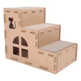 thumbnail image 1 of Cardboard Cat House, Cat Corrugated Scratcher Box Resting Bed  for Cat Playing, 1 of 7