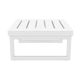 thumbnail image 4 of Mykonos Table Basse Carrée Blanche, 4 of 8
