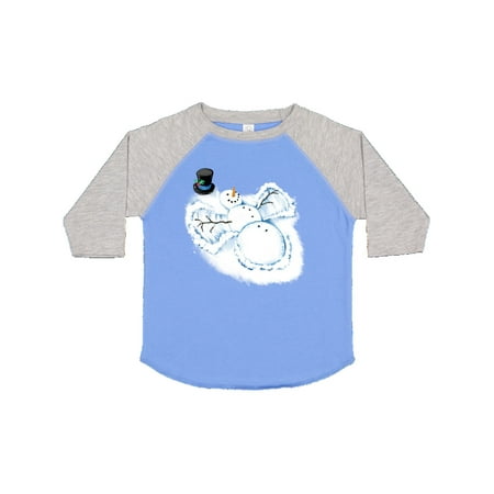 

Inktastic Snowman Angels Gift Toddler Boy or Toddler Girl T-Shirt