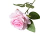 thumbnail image 5 of Ruifaya Rosas falsas, flores artificiales a granel, rosas de seda realistas con blanco falso, 5 of 7