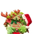 thumbnail image 2 of Decoración navideña Likrtyny Pierna de Grinch corona colgante, 2 of 7