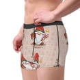 thumbnail image 2 of Kdxio Men's Boxer Briefs with Christmas Gnome star Print - Comfortable and Breathable Underwear for Everyday Wear, 2 of 5