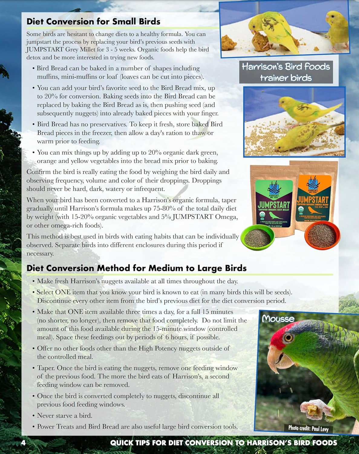 Harrison's Bird Foods Pepper Lifetime Coarse Certified Organic Non-GMO Formula Bird Food 1lb
