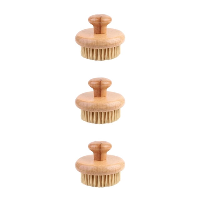 Bewildely Women Men Shower Scrubber Home Hotel Tool Brush Massager Wash Massaging Exfoliating Remover Bathing Dead Body Cleaning Skin Type1 NO1