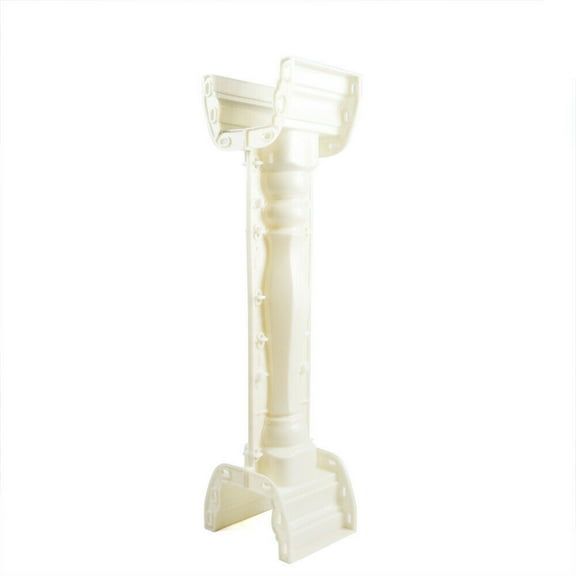 Miumaeov Roman Cement Railing Molding Set 35" Balcony Garden Fence Cement Railing Plaster Concrete Mold for Fence Decor