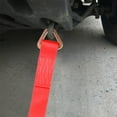 thumbnail image 5 of PTOOTP Red Metal Webbing Tow Cable For Car 1Set 38.91X3.14X0.59in, 5 of 7