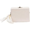 thumbnail image 1 of Bolso de hombro pequeño con lazo y perfume para primavera y verano, nuevo, bolso de hombro oblicuo con bufanda de seda, bolso pequeño con cierre de personalidad, 1 of 4