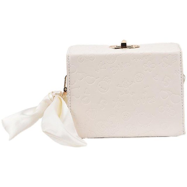 Bolso de hombro pequeño con lazo y perfume para primavera y verano, nuevo, bolso de hombro oblicuo con bufanda de seda, bolso pequeño con cierre de personalidad