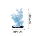 thumbnail image 3 of 4-12pcs Small Coral Reef Decor for Home Faux Coral Reef Beach Centerpiece Room Table Decorations Ocean Nautical Themed Party Decor for Bathroom 2 Inch Statue, 3 of 5