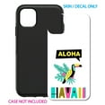 thumbnail image 2 of DistinctInk Custom SKIN / DECAL compatible with OtterBox Symmetry for iPhone 11 (6.1" Screen) - Summer Graphics - Aloha Hawaii Yellow Teal Pink, 2 of 5