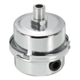 thumbnail image 1 of Unique Bargains G1/4 Air Compressor Silencers Filter, Intake Muffler, Silver Tone, White, 1 of 5