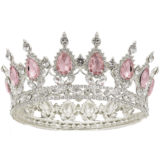 Crown Topper para cumpleaños Tiara Gorgeous Crystal metal Crown Prom Princesa Corona para disfraz Diadema MFZFUKR CPB-DE-LYY1004-4