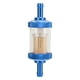 thumbnail image 1 of Filtro de gasolina y combustible para motocicleta, tallado ABS, resistencia al calor para motocicleta de 6mm de diámetro, color azul, 1 of 8