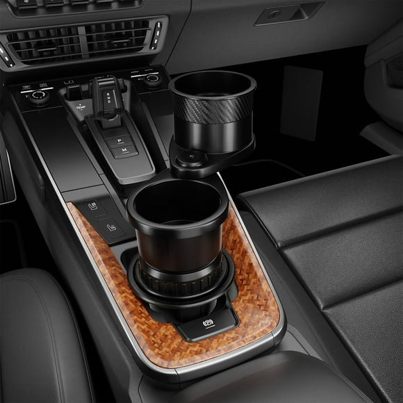 COM1950s Adjustable Car Cup Holder Expander – Spill-Proof Abs Organizer for 30Oz Tumblers & Water Bottles, Universal Fit Suv/Truck