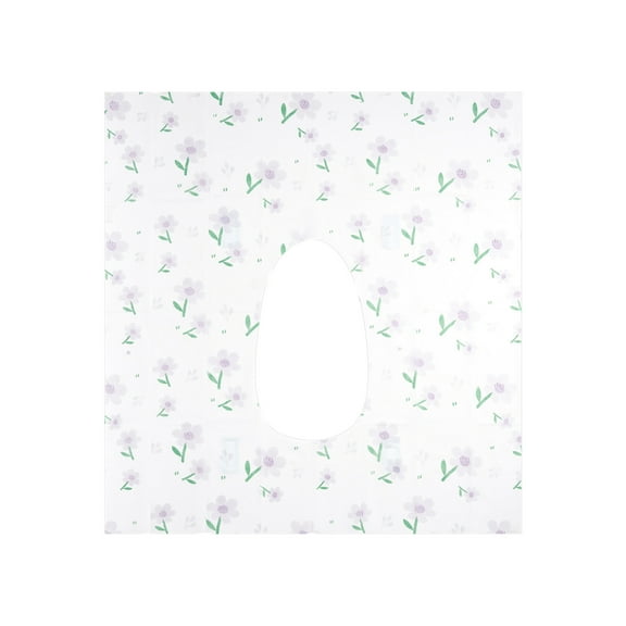 KFFKFF Disposable Toilet Seat Covers, 4-Pack Extra Large Waterproof Design, 20 Pieces Portable Covers for Adults, Kids, Travel, Public Restrooms, and Airplane Use