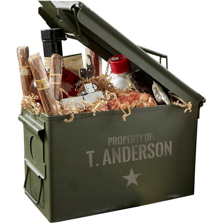 Personalization Universe Authentic Personalized Cal Ammo Box