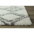 thumbnail image 2 of super area rugs cozy diamond shag rug, 2 of 4