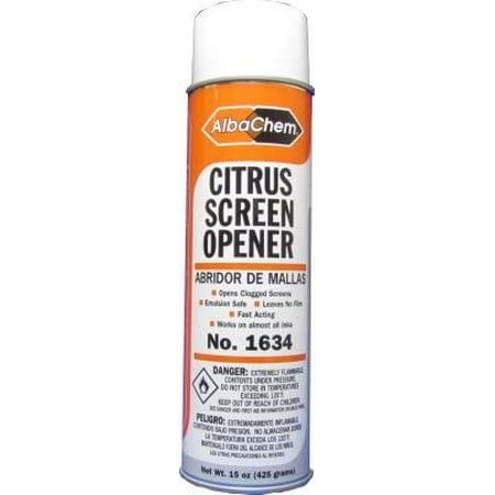 

Alba Chem® Citrus Screen Opener