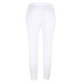 thumbnail image 4 of Mid Print Leggings Sport Yoga Pants with Pockets for Women Plus Size Elastic Fitness Women Running Yoga Pant Nation Book Waist Yoga Pants Workout Women's High Waist Yoga PantsWhite (2PACK), 4 of 5